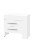 Noční stolek Cezar 21 Barva korpusu: Bílá, Varianty: Pravá