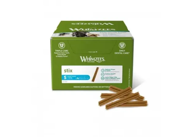 Whimzees stix S 150x15g / Dentální pamlsky pro psy (8718627753200)