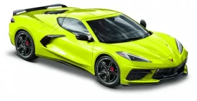 Maisto Chevrolet Corvette Stingray Coupe 2020 žlutá 1:24
