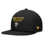 Fanatics Pánská kšiltovka Pittsburgh Penguins NHL AP Rink Prime Structured Mid Crown Adj. Squarevisor Snapback