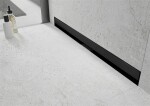 MEXEN - Flat Wall odtokový žlab stěna 2v1 100 cm černá 1730100