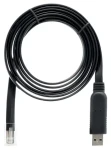QNAP CAB-CONSOLE-URJ45-1M8 / Konzolový kabel / USB-A na RJ-45 / 1,8 m (CAB-CONSOLE-URJ45-1M8)
