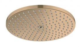 HANSGROHE - Raindance S Hlavová sprcha, průměr 24 cm, EcoSmart, kartáčovaný bronz 27624140