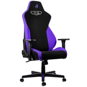 Nitro Concepts S300 Nebula Purple fialová / Herní židle / látka / nastavitelná / pojezdová kolečka / nosnost 135 kg (NC-S300-BP)
