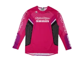 Troy Lee Designs x SRAM Sprint Ultra pánská dres dlouhý rukáv Radioscape Fuchsia vel. M