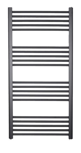 Radiátor kombinovaný SAT KD 120x45 cm černá matná SATRAKD4501200BL SATRAKD4501200BL