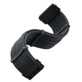 SilverStone Kabel ATX 24-Pin 300mm - černá / pletený (SST-PP07E-MBB)