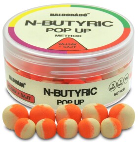 Haldorádó N-Butyric Pop Up Method 9+11mm 30g - Kyselina máselná/Sýr,Haldorádó N-Butyric Pop Up Method 9+11mm 30g - Kyselina máselná/Sýr