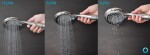 SLEZAK-RAV - Ruční sprcha s šetřením vody COSMO ECO ø 115 mm, Barva: chrom/plast PS0024
