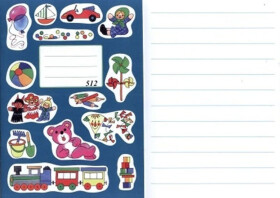 Sešit 512 - (modrý) A5/16mm linky, 1. vydání