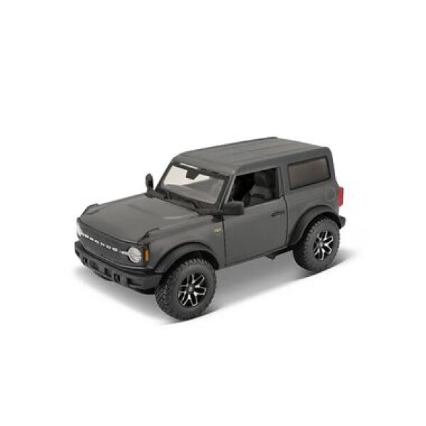 Bronco Maisto 2021 Ford met. tmavě šedá 1:24