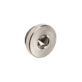 EKWB EK-Quantum Surface End Tank Plug - Nickel (3831109898895)