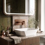 REA - Podomítková umyvadlová baterie PREMIUM Joe Brush Copper REA-B4509
