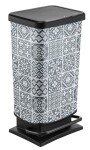 ROTHO Odpadkový koš PASO 40L - ORNAMENT