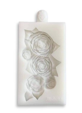 Dortisimo Silikonová forma MoleekS Roses (Růže) 17 cm