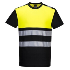 Triko PW311 Hi-Vis žluto-černé Portwest XL žluto-černé