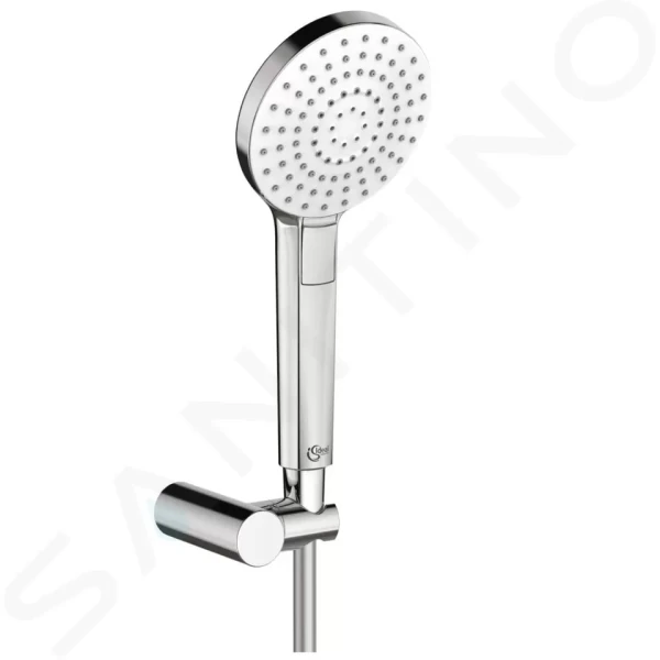 Ideal Standard Set sprchové hlavice Circle 110, 3 proudy, držáku a hadice, chrom B2404AA