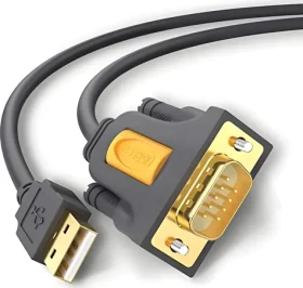 Ugreen 20222 šedá / Redukce / USB-A - RS232 / 2 m (20222)