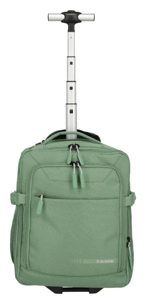 Travelite Kick Off Trolley Backpack Sage Green 24/28 L TRAVELITE-6922-80