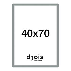 Djois samolepicí rámeček - Magneto, 50 x 70 cm, šedý, 1 ks