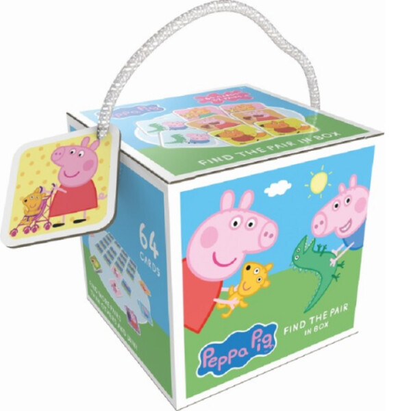 Peppa Pig - Pexeso na cesty s omalovánkami