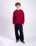 Carhartt WIP Faded Pond Corps Sweatshirt Marsala heavy stone wash L