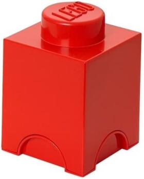 LEGO® úložný box 12,5 x 12,5 x 18 cm červená