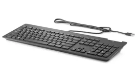 HP SmardCard Slim černá / drátová klávesnice / USB / CZ (Z9H48AA#AKB)