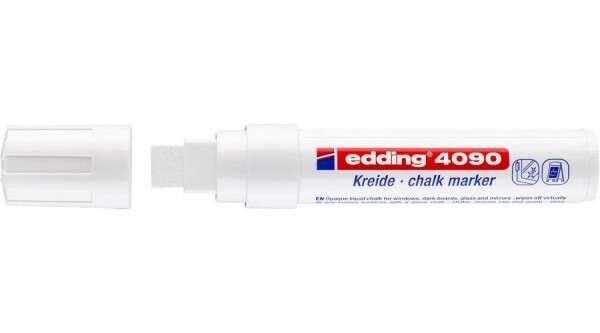Křídový popisovač EDDING 4090 - bílý