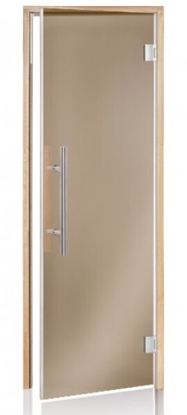 Dveře do sauny "A" Lux 9x21 Bronze 890x2090 mm olše CA921BRALLL