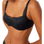 Dámská podprsenka Body Make-Up Illusion Lace Balconette - Triumph černá (0004) 080B