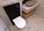 Nádržka pro předstěnovou montáž k WC SAT Glass SATAMGBL SATAMGBL