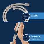 GROHE - Hadice Silverflex sprchová hadice 125 cm, supersteel 28362DC0