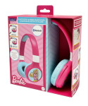 Lexibook 2v1 bluetooth skládací sluchátka Barbie s limitem hlasitosti - Alltoys Lexibook