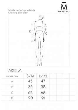 Arnila Brown Dress - Merribel L/XL