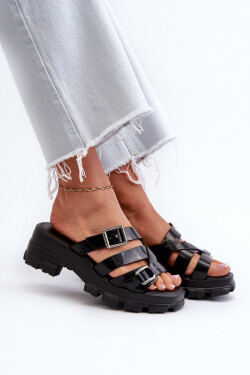 Vonné Dámské Sandály Na Nízkém Podpatku ZAXY NN285043 Černé 38