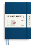 Týdenní plánovač Zápisník Indigo, Composition B5 2027, anglicky