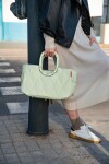 Nákupní taška Reisenthel Loopshopper M Puffer iced matcha