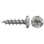 Fischer 574095 šrouby do dřevotřísky 3.5 mm 12 mm TX Nerezová ocel 200 ks