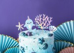 PartyDeco zapichovací dekorace na dort Podmořský svět