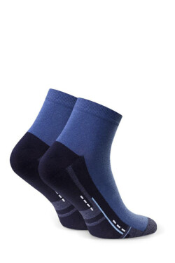 Pánské vzorované ponožky 054 JEANS 38-40