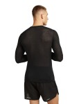 ICEBREAKER Mens 75 Cool-Lite Featherlight LS Crewe, Black velikost: XXL