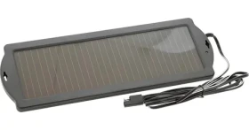 Compass Solární nabíječka autobaterie 1,8W / Nabíječka / Udržovací / 12V / Klipsy a zástrčka 12V