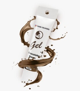 Food Colours gelová barva tuba Chocolate Brown 30 g