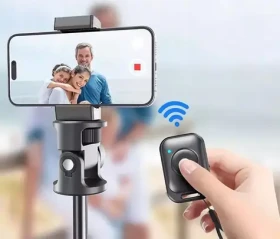 Tech-Protect L03S černá / Selfie tyč se stativem (9490713934463)