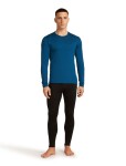 ICEBREAKER Mens 200 Oasis LS Crewe, Atlantis velikost: L