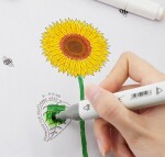 ShinHan Art Designérský fix TOUCH-BRUSH - G54 Virdian
