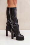 Kozačky na podpatku model 204663 Step in style 39