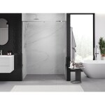 MEXEN - Exo sprchové dveře křídlové 130, transparent, chrom 819-130-000-01-00
