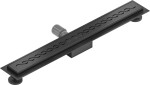 MEXEN/S - Plochá M18 odtokový žlab 50 cm černá 1723050-15